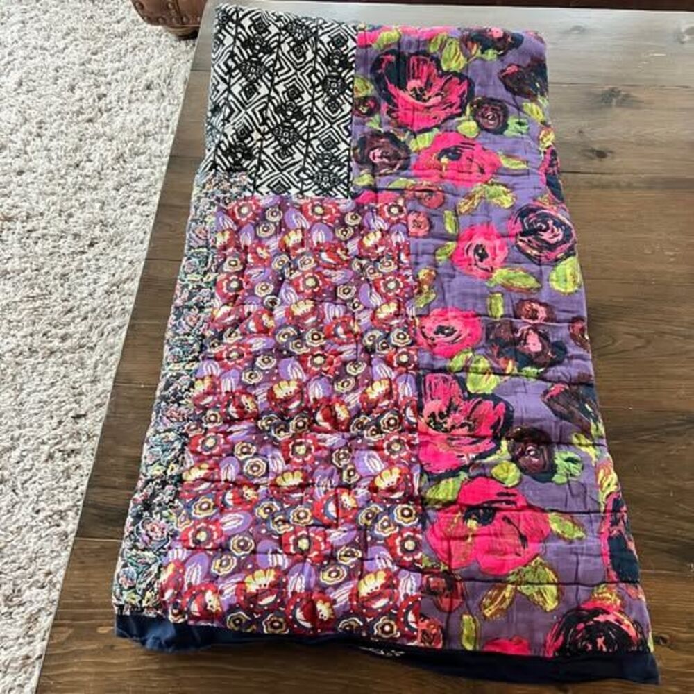 Anthropologie Twin Quilt